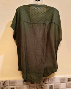 Size XL/XXL 🎁Buy 2 Get 1 Free🎁Olive Green Top