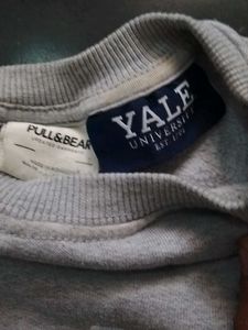 Yale University Gray Crewneck Sweatshirt