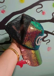Sequin Cap