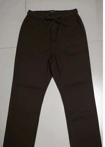 Brown Casual Pants