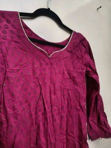 Rani Pink Kurta Dress