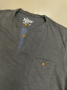 Zudio Dark Grey Slim Fit Jeans + Roadster Tshirt