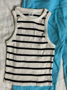 H&amp;m Tank Top And Linen Pant Set