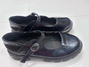 Black Mary Jane Platforms