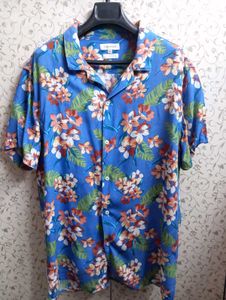 Calvin Klein Hawaiian Flower Shirt