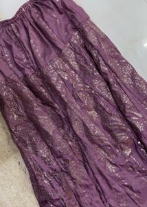 Lavander Long Skirt