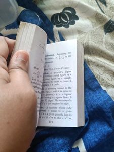A Mathematics Dictionary For Students