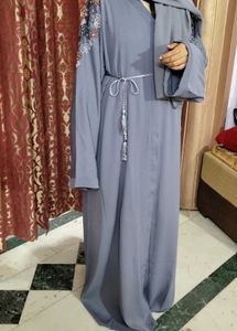 Ocean Night Colour Abaya/Burkha