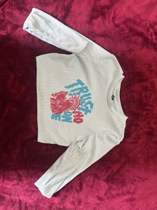 Graphic Print Long Sleeve Tee