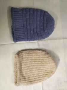 Ladies Winter Woolen Cap (Stock Clear  Sale)