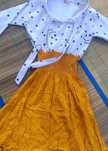 BABY GIRL DRESS COMBO OF 3