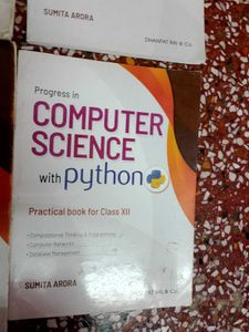 Computer Science Sumita Arora Class 11th And 12th