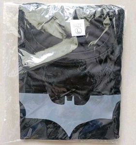 Batman Graphic Print Black T-Shirt Pack Of 2