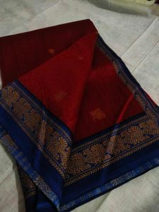 Elegant Red Saree