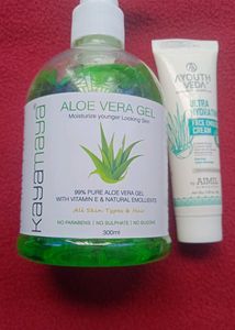 New Aloevera Gel And Face Cream Totally New