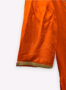 Orange Kurti ✨🧡