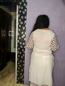 Elegant Printed Gota Work Three Pc Sharara Set