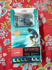 Sports Camera Full HD 1080p Fully Working