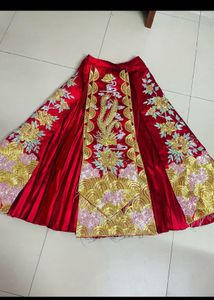 Red Embroidered Chinese Wedding Jacket