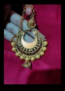 Ethnic Gold Tone Maang Tikka