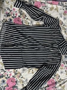 Striped Button-Down Shirt