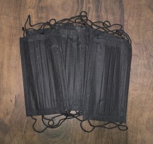 Black Mask Set - Pack Of 20