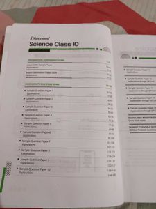 Arihant 15 Sample Question Papers Of Science 2025