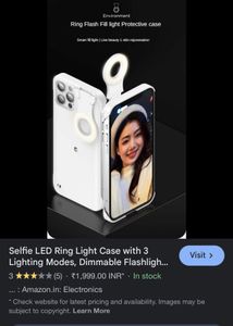 iphone 11pro max Ring light Cover