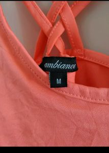 Neon Pink Strappy Tank