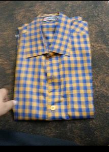Netplay Blue Checkered Shirt