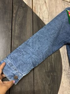 Embroidered Denim Jacket