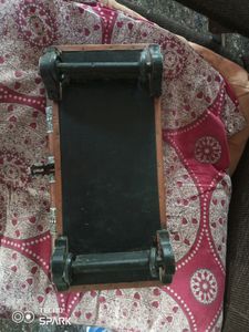 Vintage Silver-Plated Wooden Box