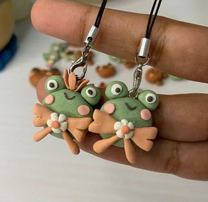 Frogs Couple Charms