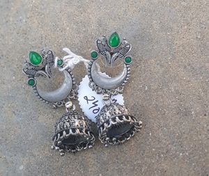 Oxidised Earrings