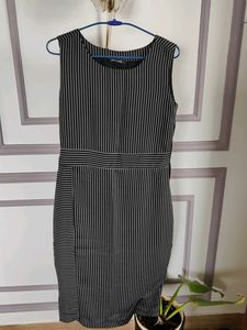 Striped Sleeveless Dress