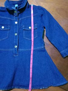 Denim Dress - Girl's
