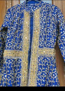 Stylish Heavy Work Shrug And Kurta