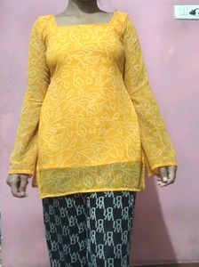 Bandhani Print Kurti  Stich For Sale Purpuse