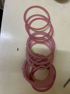 Pink Bangles 12 Set