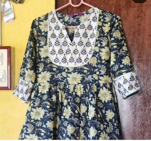 Floral Print Mini Dress
