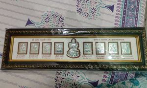 999 Silver Asthlaxmi Frame 24 Inch
