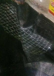 Elegant Black Saree