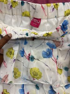 Combo Of 2 Floral Tiered Skirt SIZE : 15to 16 Year