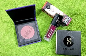 Sugar Mini Blush-03 Mauve Marvel &amp; Lipstick Combo