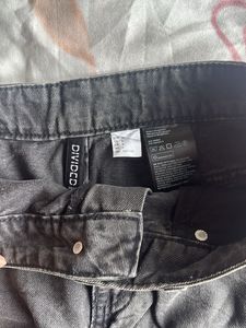 Ripped Denim Skirt