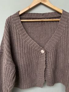 Chunky Cardigan.