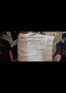 Pure Cotton Stylish Net On Bottom Pant