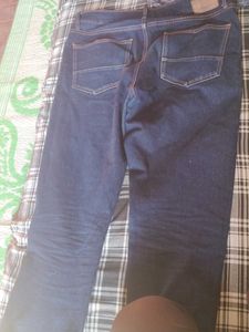 Stylish Dark Blue Denim Jeans