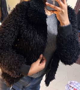 Black Fuzzy Jacket