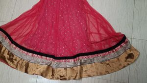 Elegant Pink Anarkali Kurta